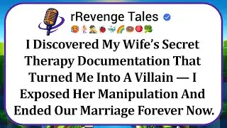 I Discovered My Wife&rsquo;s Secret Therapy Documentation That Turned Me Into A Villain &mdash; I Exposed Her...