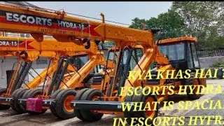 ESCORTS HYDRA15 CRANE WITH AIR BRAKE AND MANY MORE FEATURES