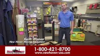 4 wheel dolly, Dual Rail NH275 H by New Haven Moving Equipment