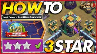 HOW TO 3 STAR THE LAST CHANCE QUALIFIER CHALLENGE!! - Clash of Clans