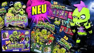Blue Ocean &reg; Zombiacs &copy;&trade; Display mit 20 Zombie Figuren auspacken - Teil 19 - Pierce Hart
