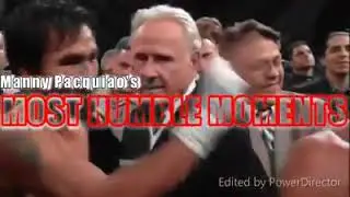 Manny Pacquiao Most Humble Moments