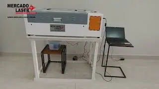 MÁQUINA 6040 50W - CORTE DE MDF 6MM