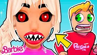 A BARBIE IMPOSTORA NO ROBLOX! (Escape Evil Barbie!)
