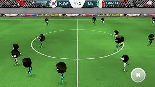 Stickman Soccer 18 Kuwait Vs Italy/Libya Daily hard march