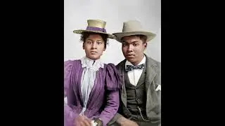 Restoring & Animating a Late 1800s Couple's Photo