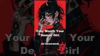Your Month Your Demon Girl | Ai Generated