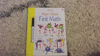 Usborne Wipe-Clean First Math