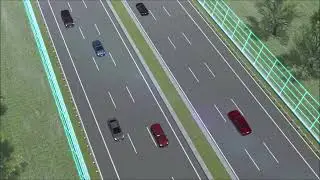FIRST bifacial Solar PV walls charged E vehicles battery direct at highway PATENT PENDING