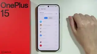OnePlus 15: как заблокировать приложения (установить пароль для приложений)