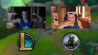 TYLER1: SMURFING IN LEAGUE, CRYING IN HALO