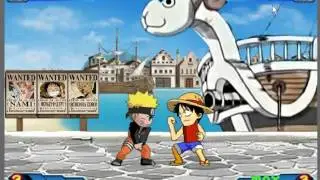 Playing Anime Fighting Jam Wing Episode 1: Naruto