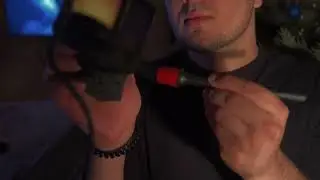 Мой парень впервые пробует снять АСМР