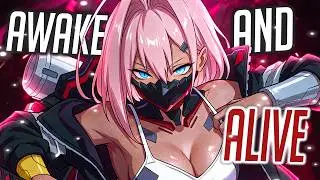 Nightcore - Awake and Alive (Female Version) (Lyrics)