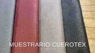 MUESTRARIO CUEROTEX. PROZE MUEBLES www.proze.com.ar