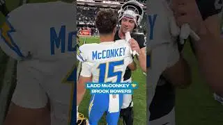 mcconkey & bowers postgame handshake 🫂 #shorts