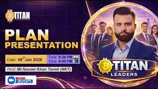 B Titan Personal Zoom Meeting with Team on 8th-Jan-2026 | B Titan Plan Presentation #btitanbitcoin