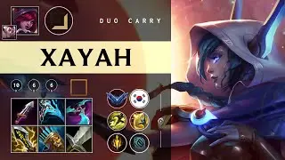 Xayah ADC vs Ezreal - KR Diamond Patch 26.02