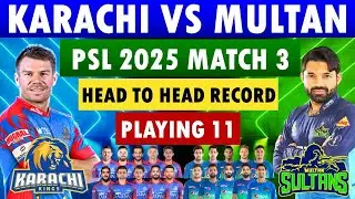 Karachi Kings vs Multani Sultans | Match Prediction | PSL Match 3| KRK vs MS| Dream 11
