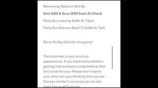 Plus Size Influencer Rejected on Party Bus
