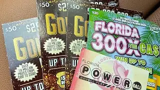 Gold Rush fever, Fl lottery scratch off manifesting $25,000,000