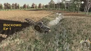 Farming Simulator 19 - Bockowo Survival Timelapse - Ep 1