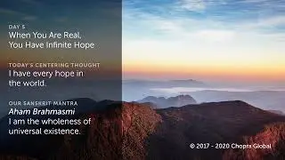 Manifesting Hope Day 5