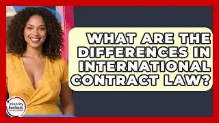 What Are The Differences In International Contract Law? - Minority Business Success Experts