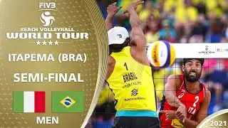 Lupo/Ranghieri vs. Vitor Felipe/Renato - Men's Semi-Final | 4* Itapema 2021