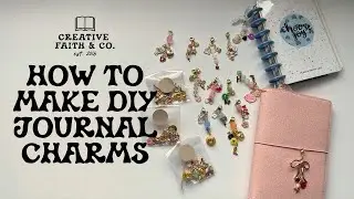 How to Make Journal Charms: Journal Charm DIY | Creative Faith & Co.