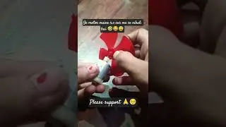how to make a mini fan #shorts #fun