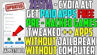 Best Cydia Alternative: Get Paid Apps, Hacked Games, Tweaked ++ Apps FREE (NO Jailbreak NO Computer)