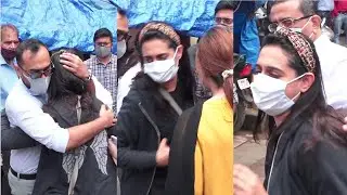Sidharth Shukla Sister Crying Arrive At Home