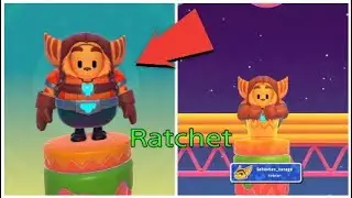 NEW Callab &ldquo;Ratchet&rdquo; Skin gameplay! (FallGuys Callabs skin)