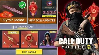 Codm New Mythic Melee Weapon Leaks | New DMz free Reward | Secret Cache New updates Codm 2026 Leaks 