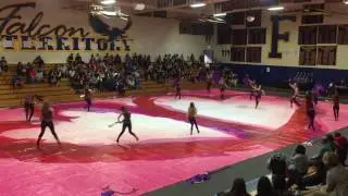 Dublin HS Colorguard Foothill Winter Review 2017