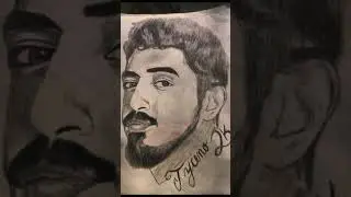 I drew @Tyceno ✍️🏀 #2k #youtuber #shorts #art #gamer #portrait #2kcommunity #2k23