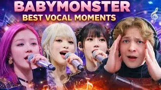 First Time Reacting to BABYMONSTER BEST LIVE VOCAL MOMENTS OF 2025