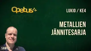 Metallien jännitesarja