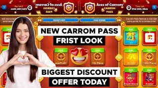 CARROM POOL NEW EVENTS | NEW CARROM PASS BIGGEST DISCOUNT | JAMOT GAMING 