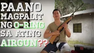 Paano Magpalit Ng O-ring Sa Air Rifle? / How to change the o-ring of airgun powerlet adaptor?