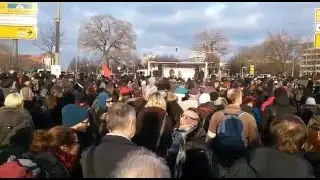 13. Februar 2016 in Dresden - Mahngang T&auml;terspuren