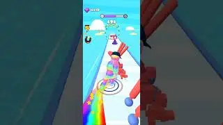 Rope man Run 3D Games #shorts All levels gameplay ( ios & Android)...