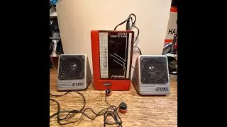 STEREO CASSETE PLAER HBATEC KS-8 + STEREO SPEAKKER SYSTEM SP-12 (КИНОЖУРНАЛ ПАЯЛЬНИК №206)