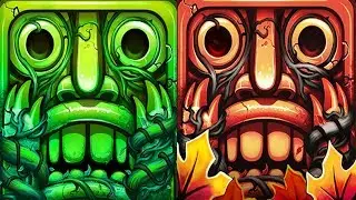 Temple Run 2 Lost Jungle VS Jungle Fall Android iPad iOS Gameplay HD