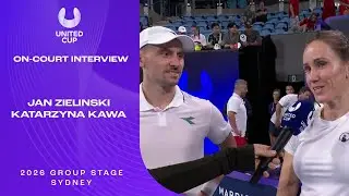 Kawa/Zielinski On-Court Interview | United Cup 2026 Group E