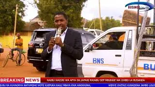 Naibu waziri wa afya DK.JAFAR  RAJABU SEF  atoa onyo kali kwa watumishi  wanao toa maneno machafu.