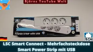 LSC Smart Connect - Mehrfachsteckdose Smart Power Strip mit USB