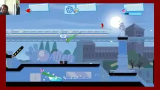 Kicking the newbs (SpeedRunners)