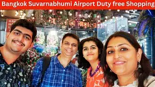 Bangkok Airport Full Tour | Suvarnabhumi Airport | Largest airports Thailand | Shopping in BANGKOK